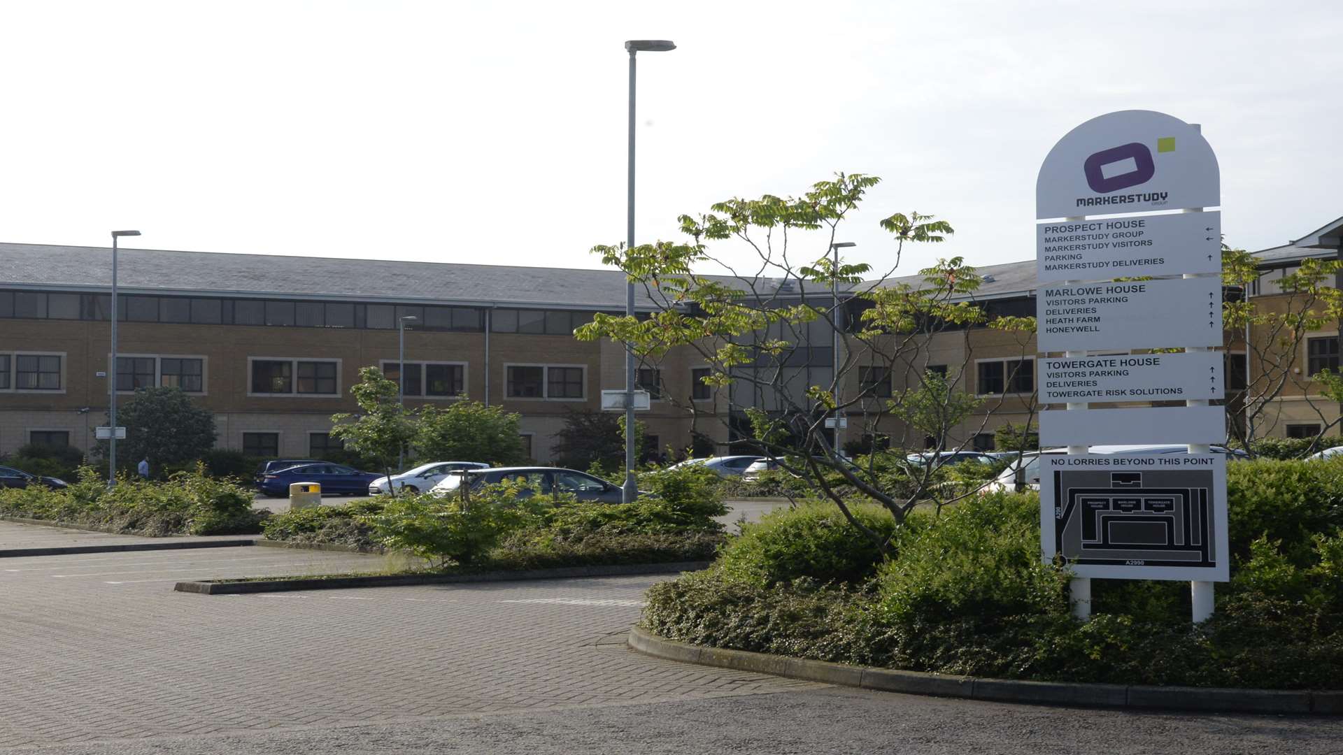 The Markerstudy offices in Whitstable