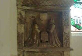 The Bewley Monument at Lady's Chapel in All Saints. Photo KAS