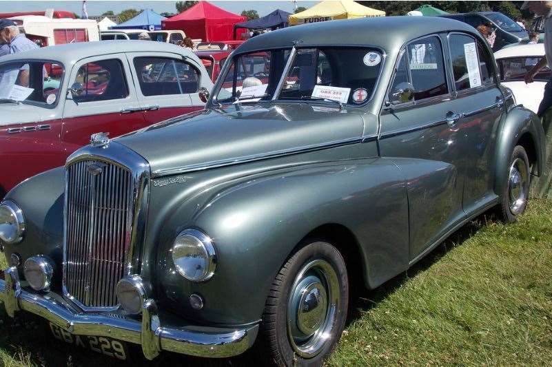 A 1953 Wolseley 6/80