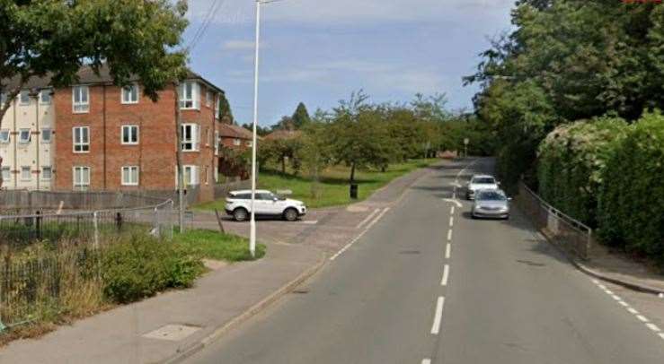 The accident happened at the junction with Mill Lane and Seal Road. Picture: Google