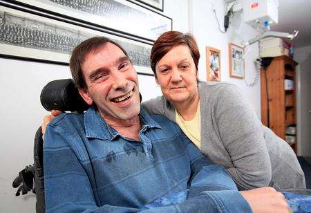 Tony Nicklinson, who has locked-in syndrome.