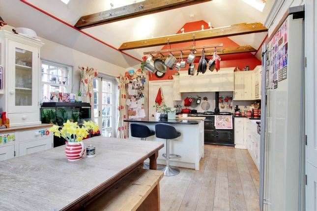 Could you imagine yourself cooking a meal in here? Picture: Zoopla / Savills