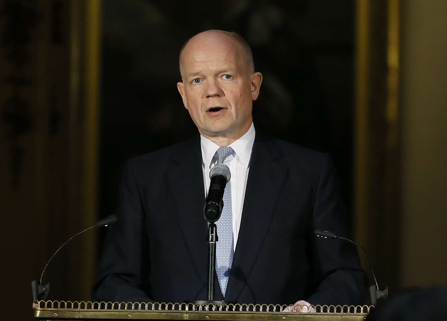 Lord Hague said Mr Johnson should update Parliament before addressing the nation (Kirsty Wigglesworth/PA)