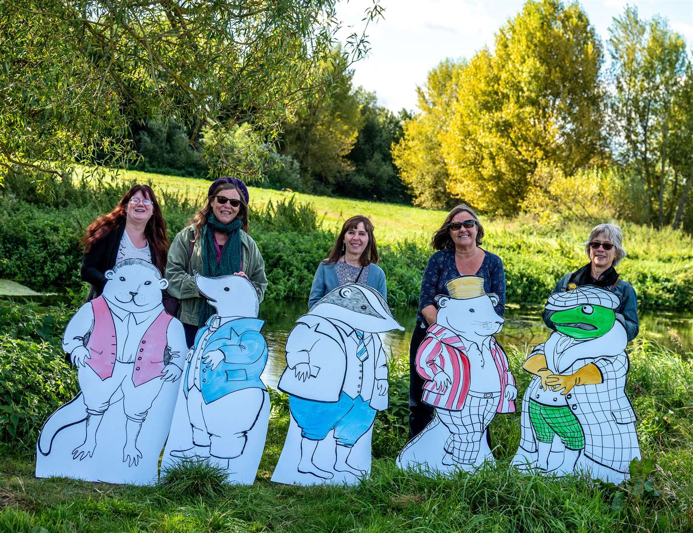 The Wind in the Willows-inspired protesters gathered at Hambrook Wincheap Meadows (16354905)