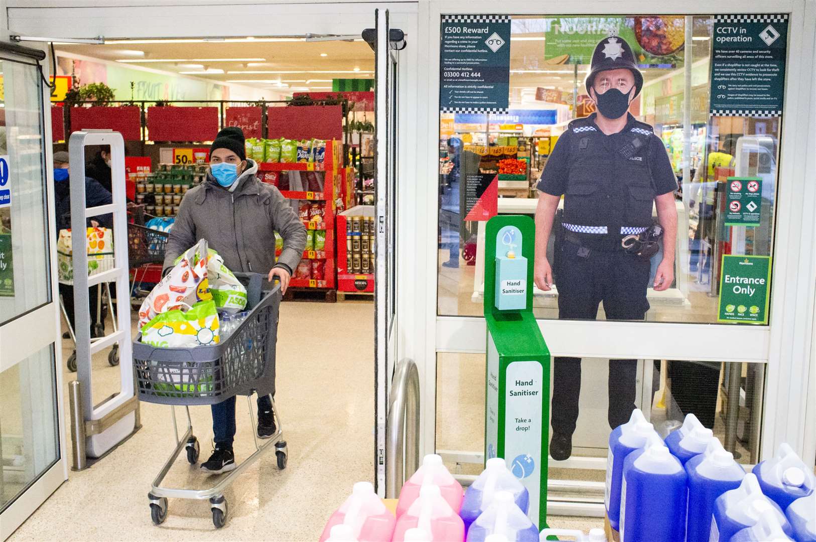 Retailers have reported a rise in abuse towards staff following stricter rules on face coverings (Dominic Lipinski / PA)