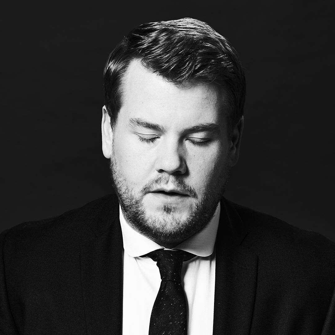 James Corden pictured as part of the Take A Moment 2022 mental health awareness project. (Ray Burmiston/Art of London)