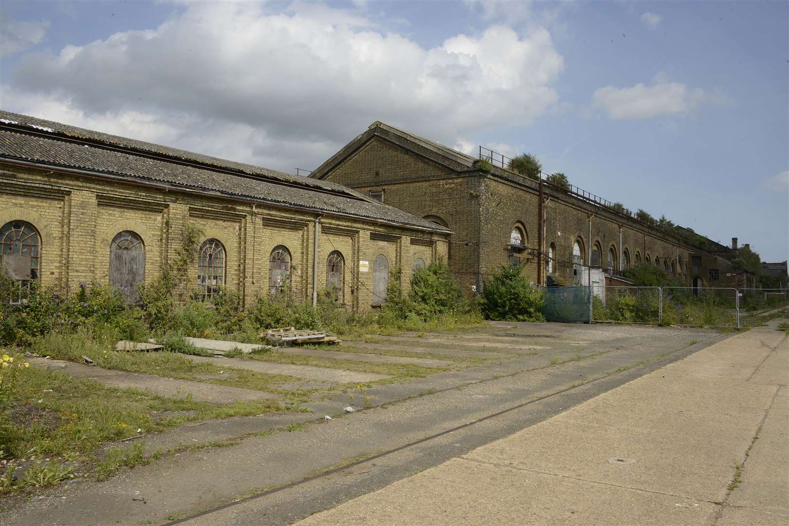 Ashford Old Railway Works in Newtown Picture: Paul Amos