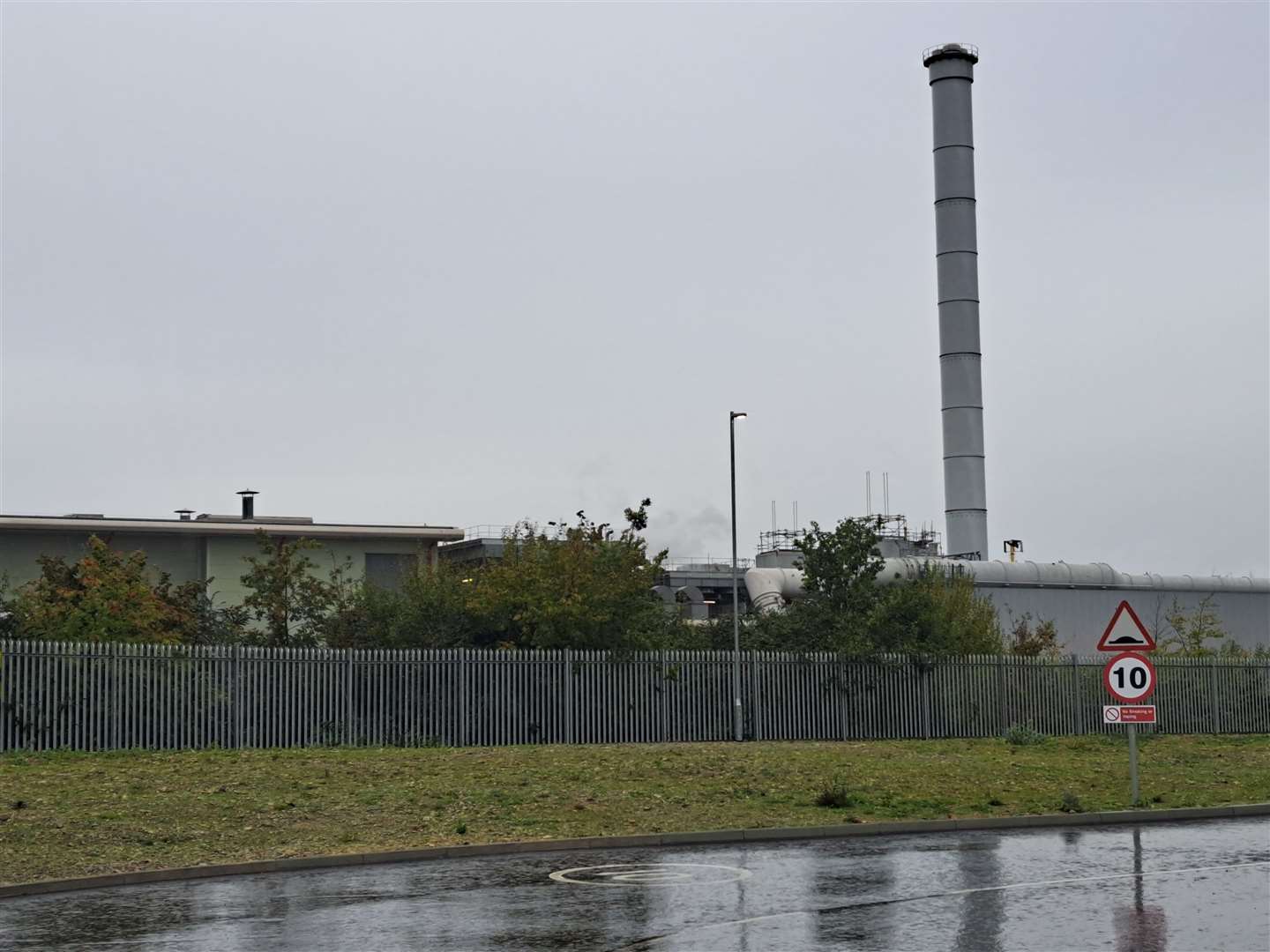 Kent Enviropower's waste incinerator at the 20/20 estate