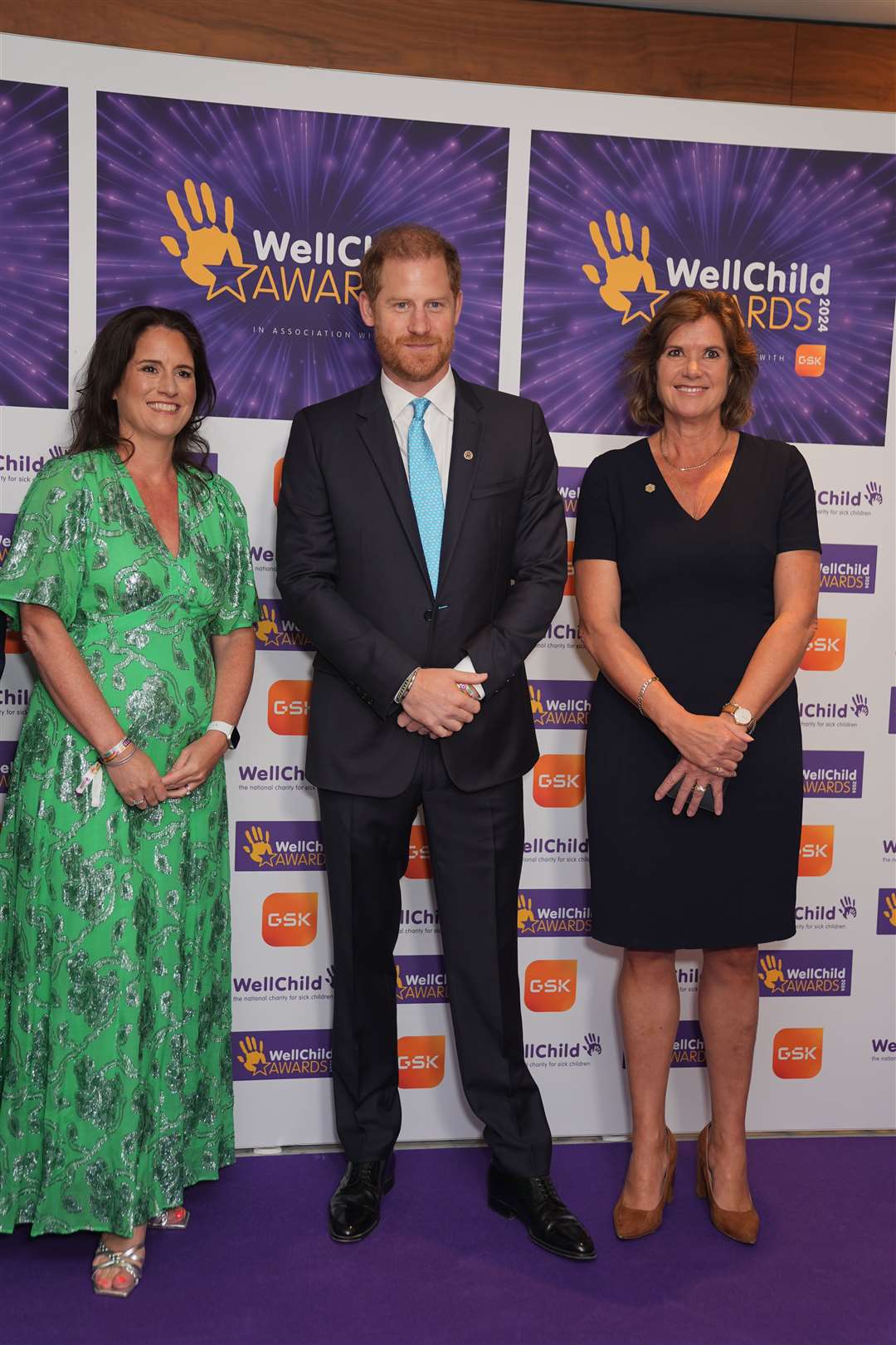 The Duke of Sussex arrives for the annual WellChild Awards 2024 (Yui Mok/PA)