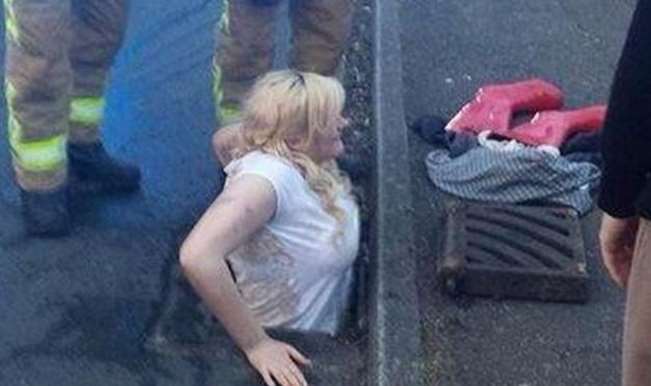 Dover girl Ella Birchenough got stuck in a drain attempting to retrieve her phone