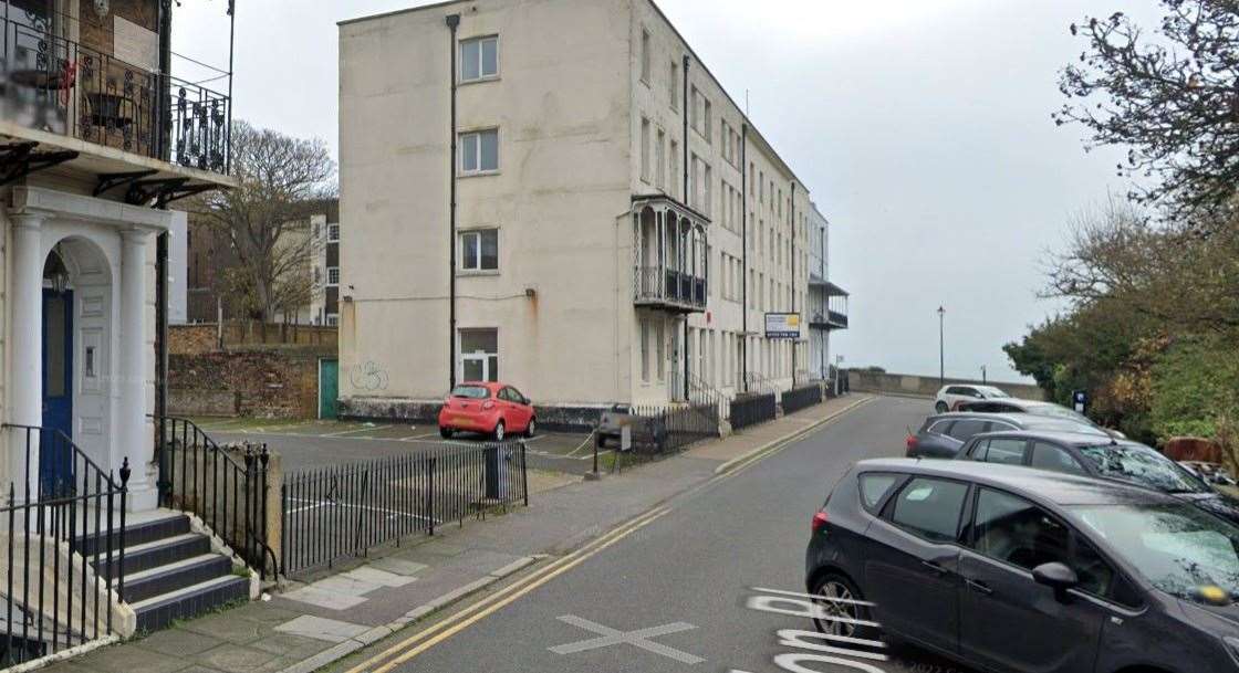 What the Albion Place car park looks like now. Picture: Google