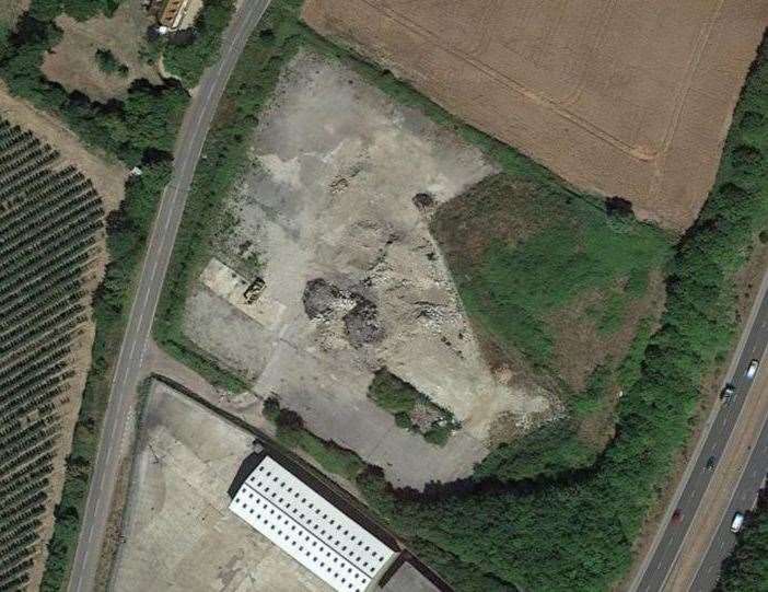 The application site at Pheasant Farm, Bramblefield Lane, Sittingbourne. Picture: Google Maps