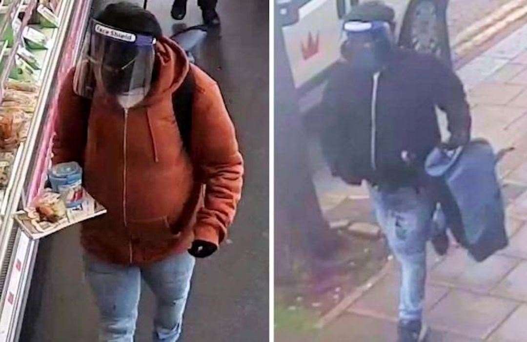 CCTV stills (Sussex Police/PA)