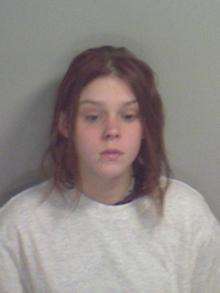 Whitney Williams, 18, from Folkestone, has been locked up for two years for robbing an autistic child.