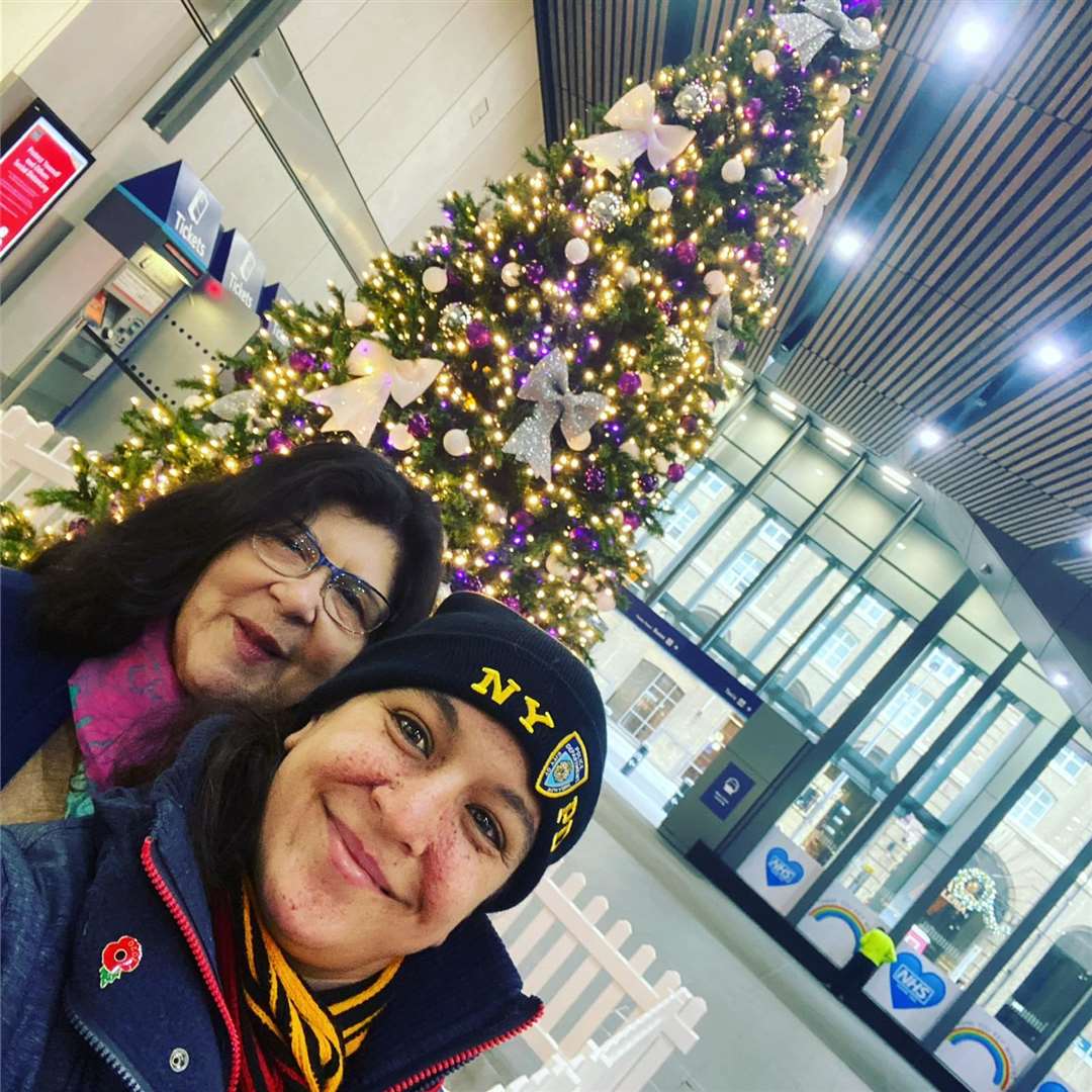 Layla Latif and her mum Hanim Mehmet