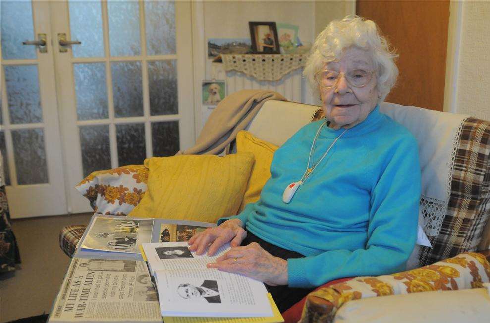 Victoria Pryor at her home in Canberra Gardens, Sittingbourne