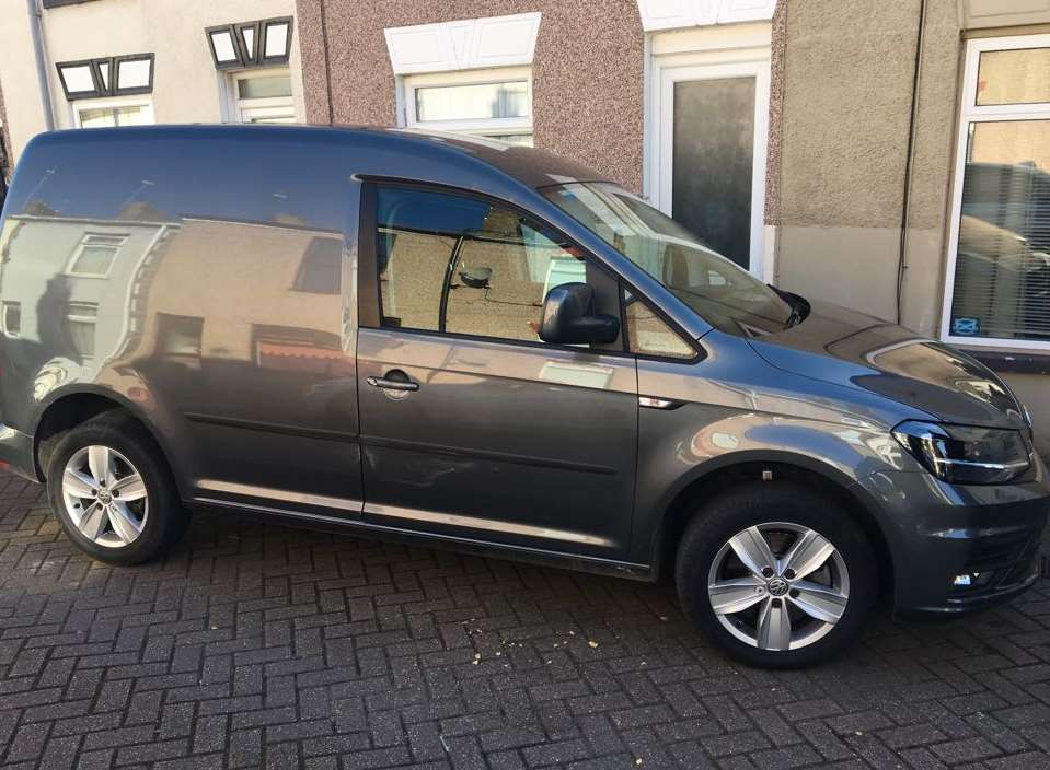 Police have seized this van in Sheerness. Picture: @kentpoliceswale