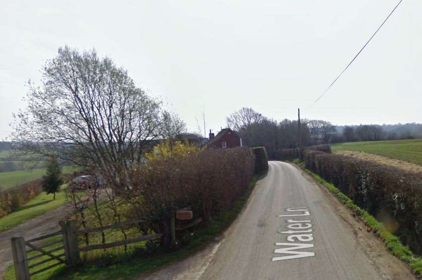 Water Lane near Cranbrook. Picture: Google