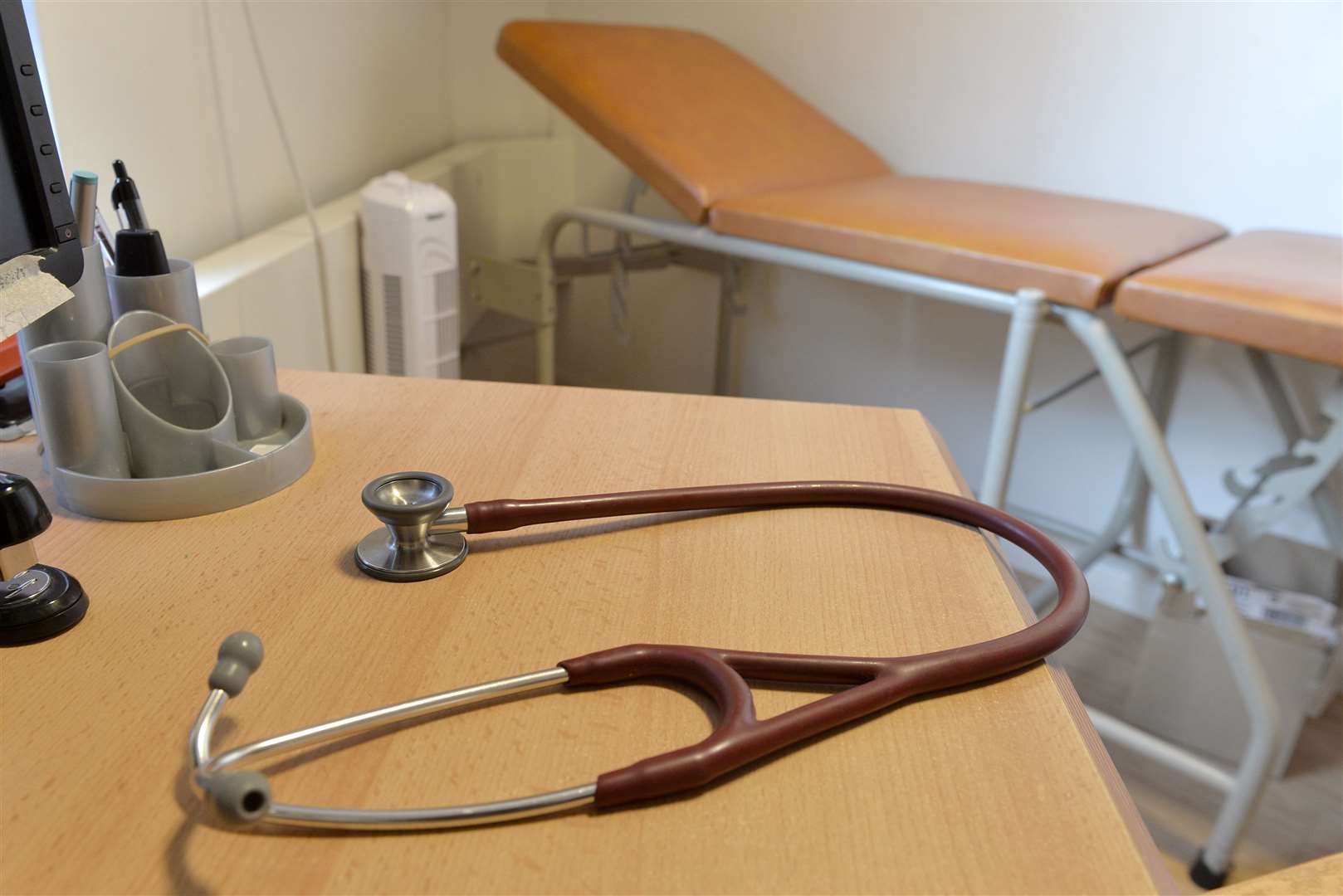 A stethoscope in a practice room at the Temple Fortune Health Centre GP Practice near Golders Green, London (Anthony Devlin/PA)