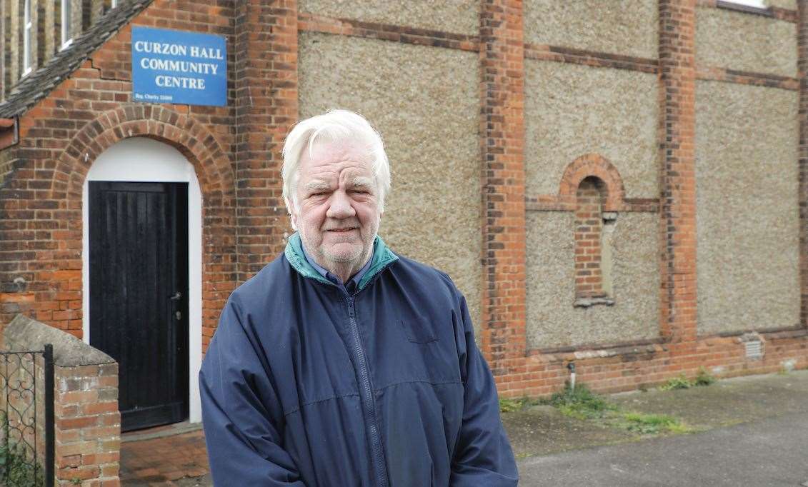 Chris Tyler, trustee at Curzon Hall Community Centre at the hall. Picture: Barratt Homes