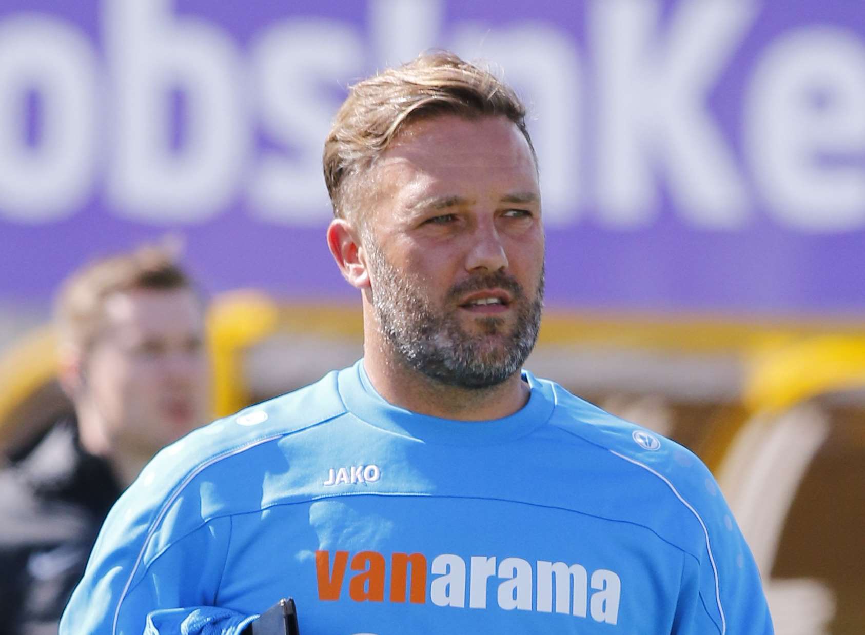 Maidstone manager Jay Saunders Picture: Andy Jones