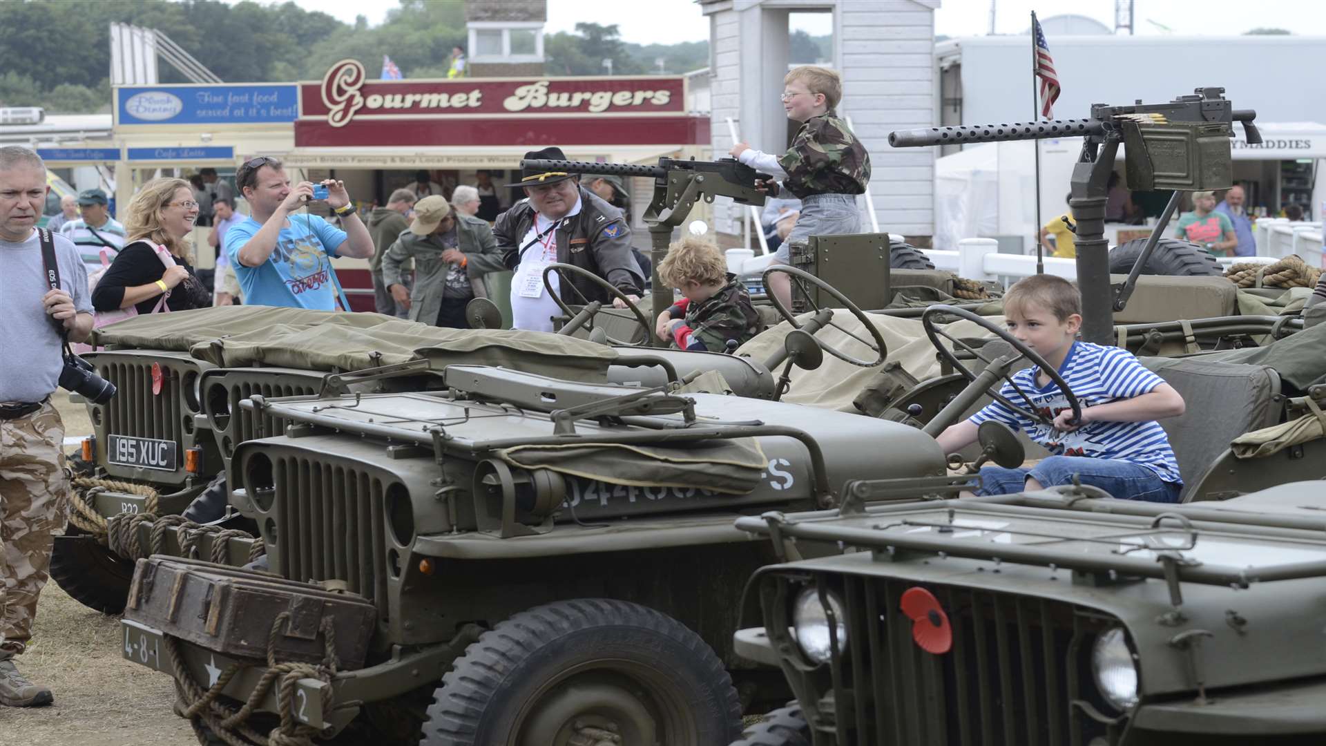 Action at a previous War and Peace Revival