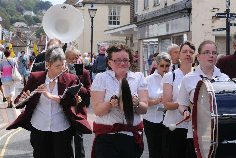 A scene from the previous Hythe Festival in 2012.