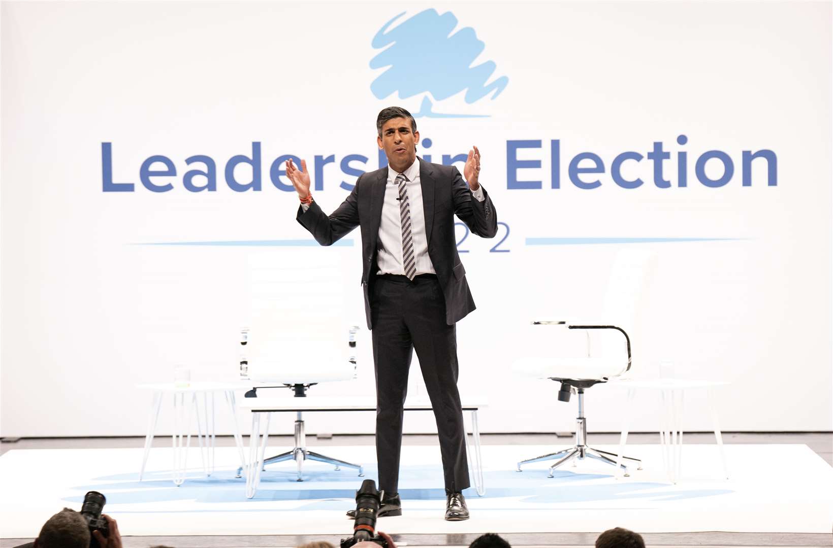 Rishi Sunak ruled out a second Scottish independence referendum during a hustings event in Perth, Scotland (Jane Barlow/PA)