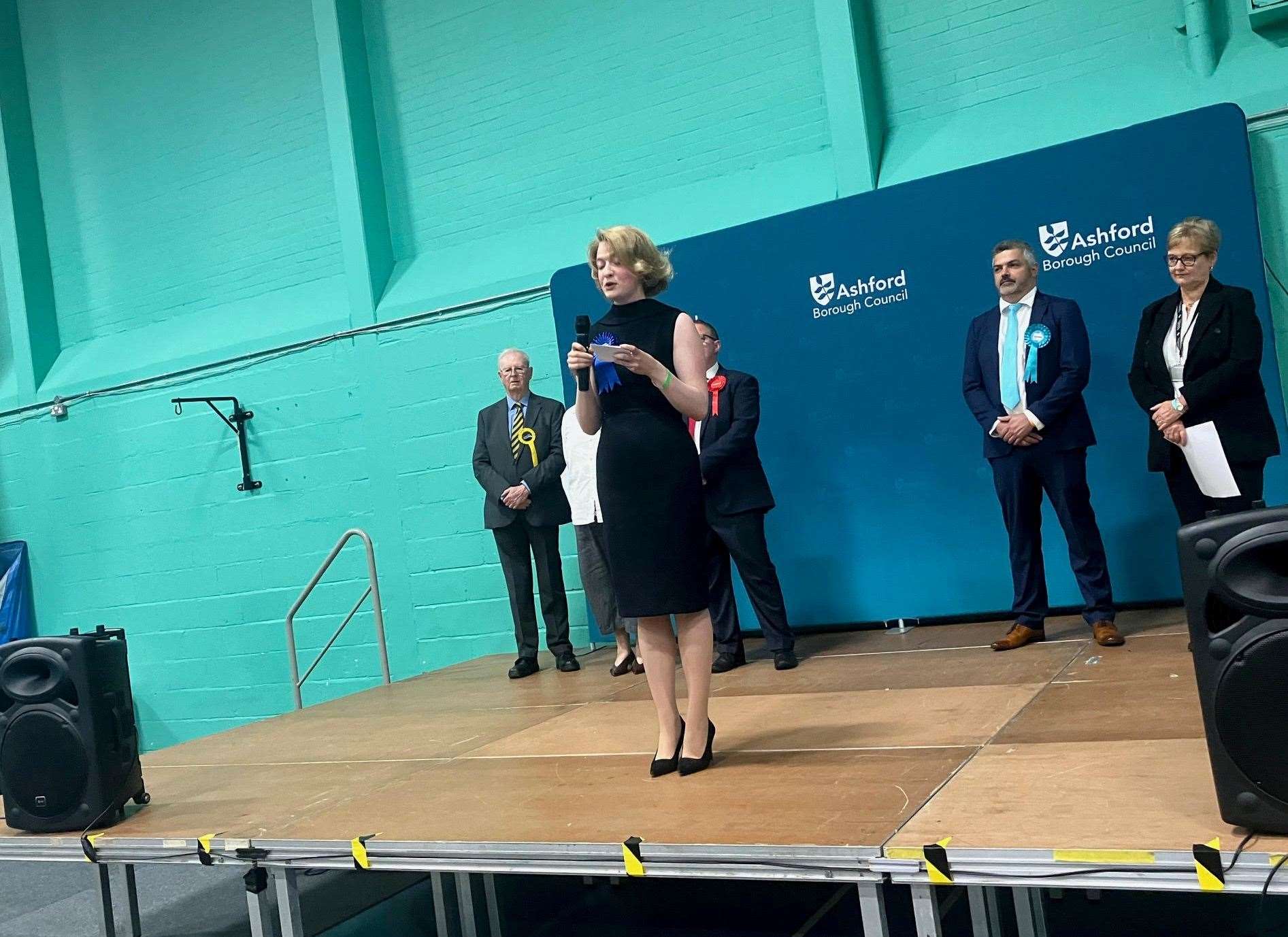 Katie Lam has won the new Weald of Kent seat for the Conservatives