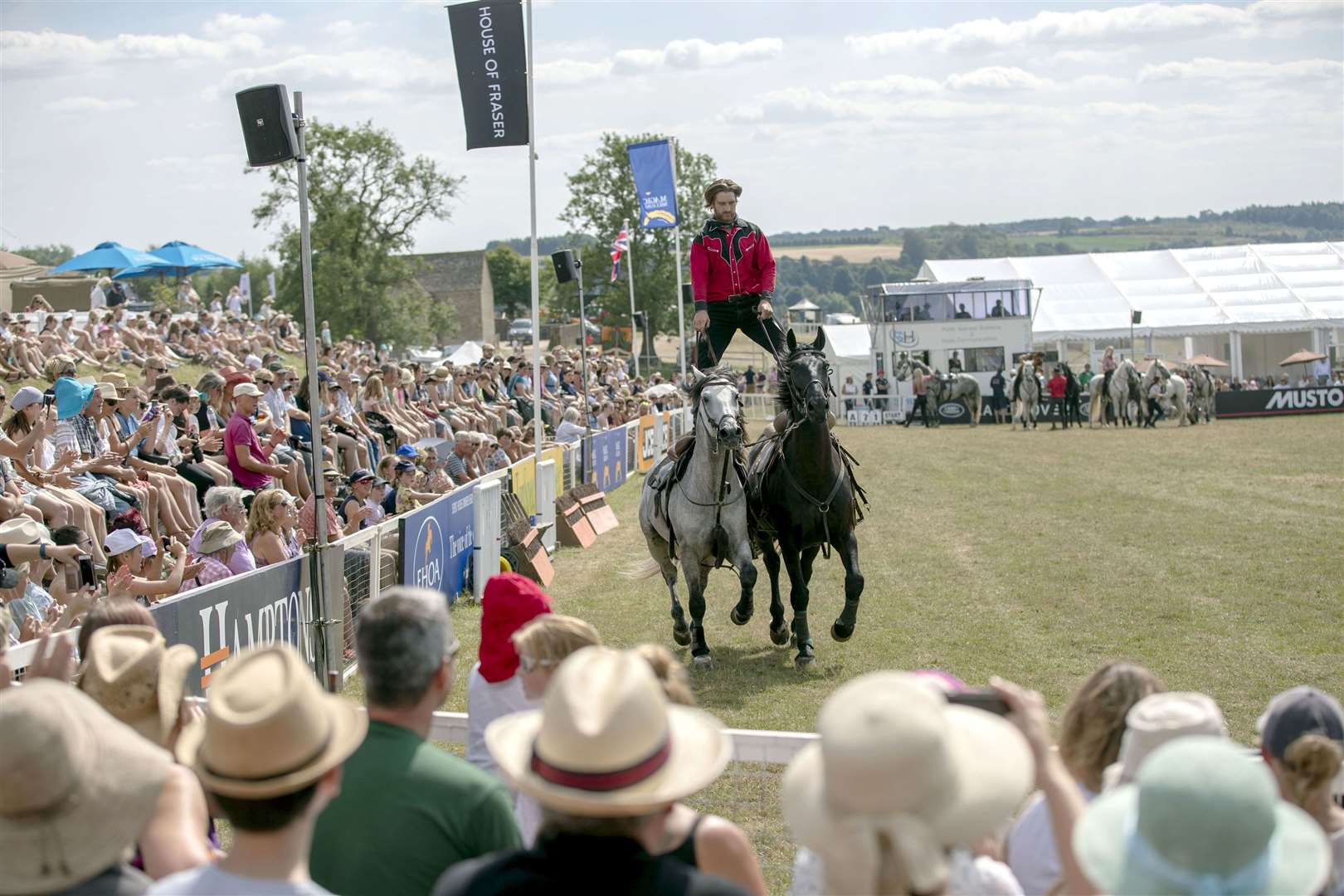 The Festival of British Eventing at Gatcombe Park (Steve Parsons/PA)