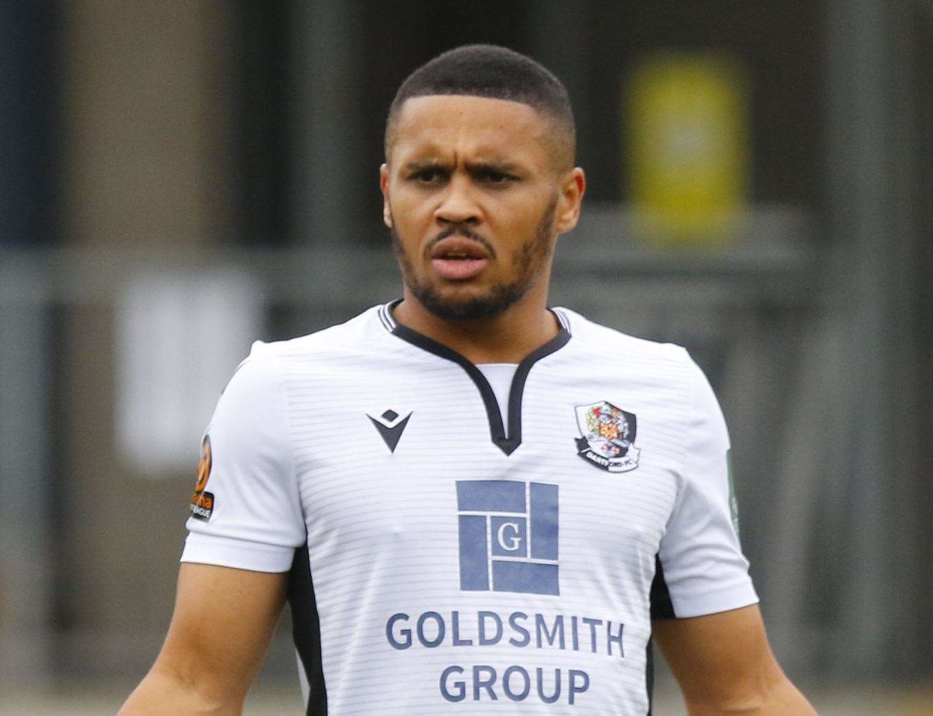 Elliott Romain joined Ebbsfleet from Dartford in the summer Picture: Andy Jones