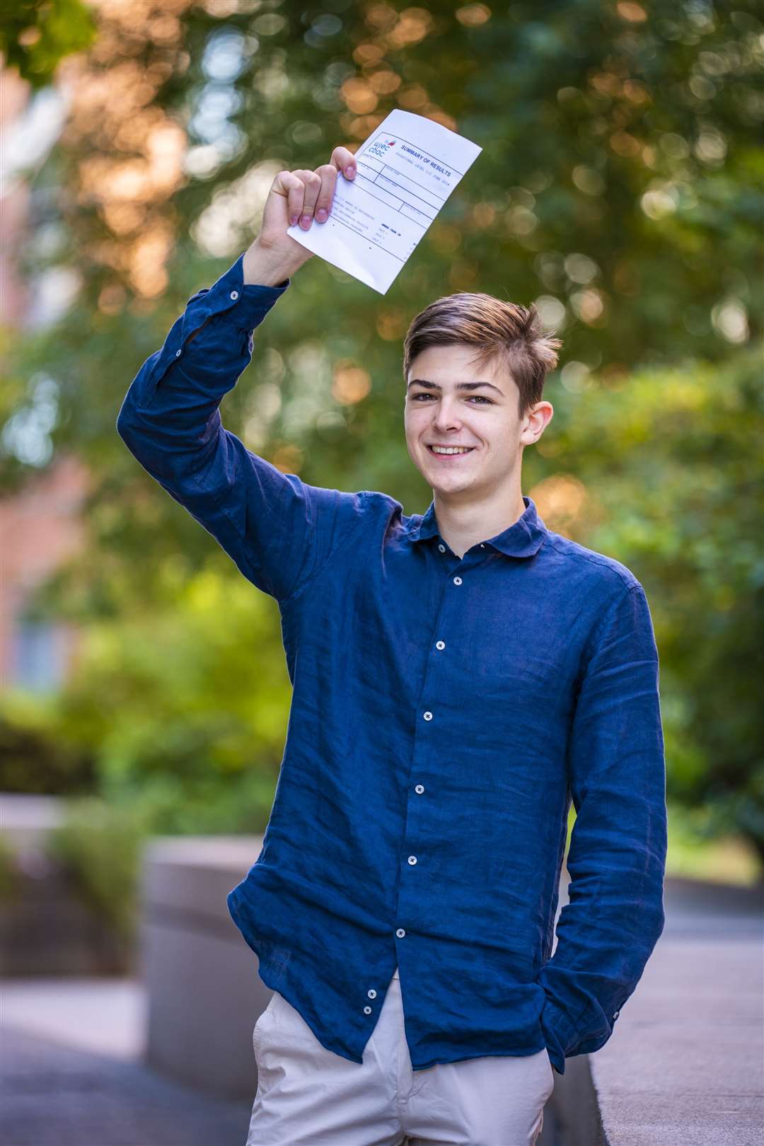 Zorian is off to Durham University to study biological sciences (Neil Phillips/Cardiff Sixth Form College/PA)