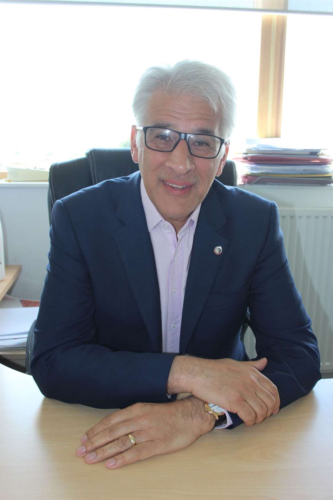 The Rev Steve Chalke at the Isle of Sheppey Oasis Academy