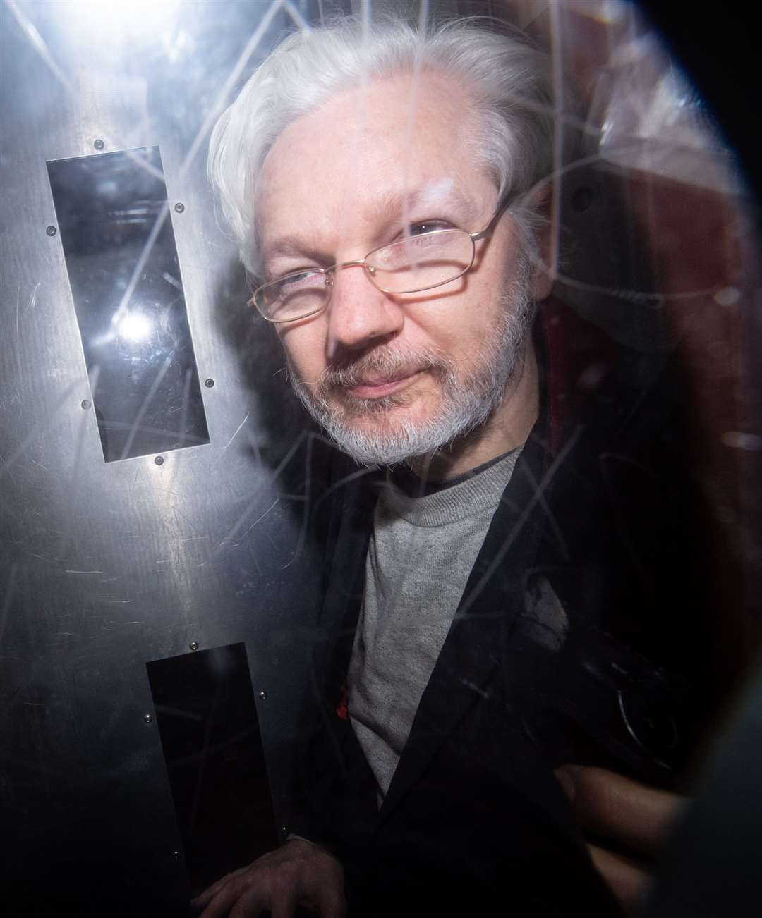 Julian Assange in 2020. His supporters staged a protest in London ahead of his 51st birthday (Dominic Lipinski/PA)