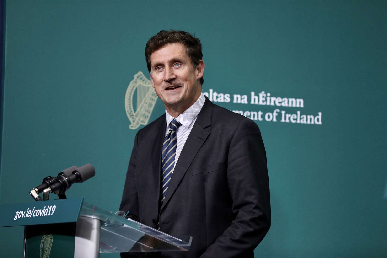 Eamon Ryan announced the new restrictions (Julien Behal/PA)