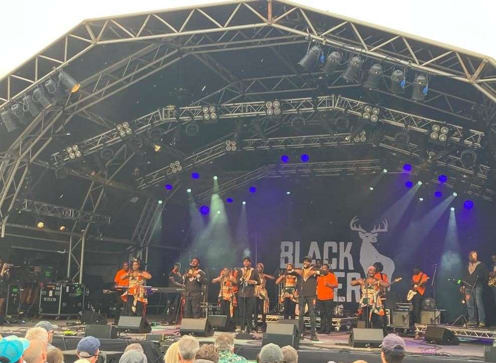 The London African Gospel Choir performing Paul Simon’s Graceland