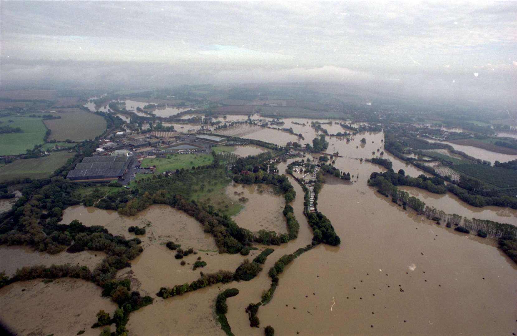 Situated on the convergence of three rivers, Yalding was one of the worst-hit areas