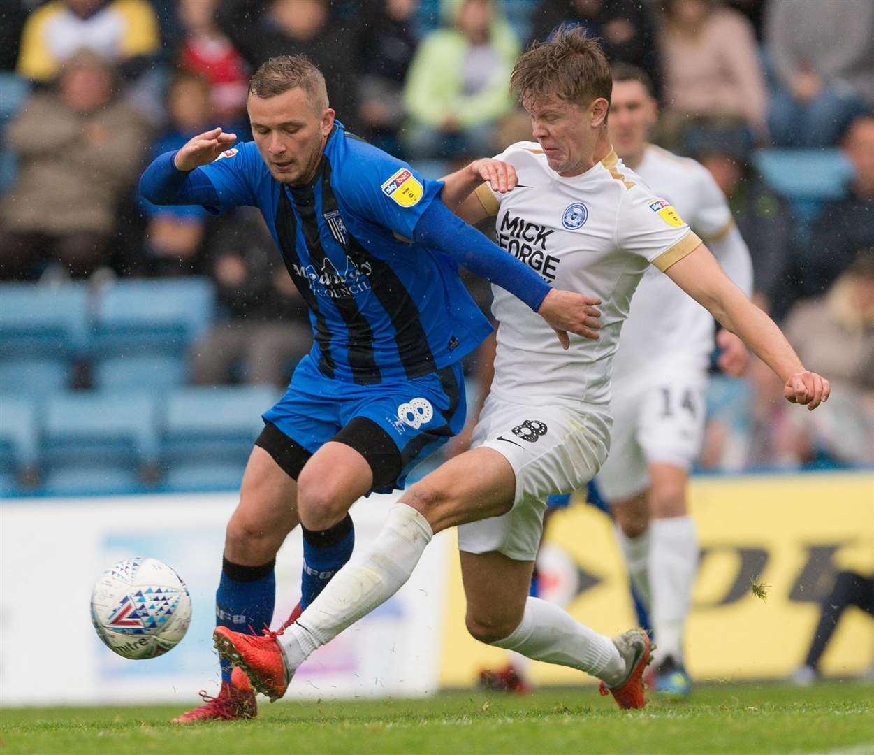 Dean Parrett in action last weekend Picture: Ady Kerry