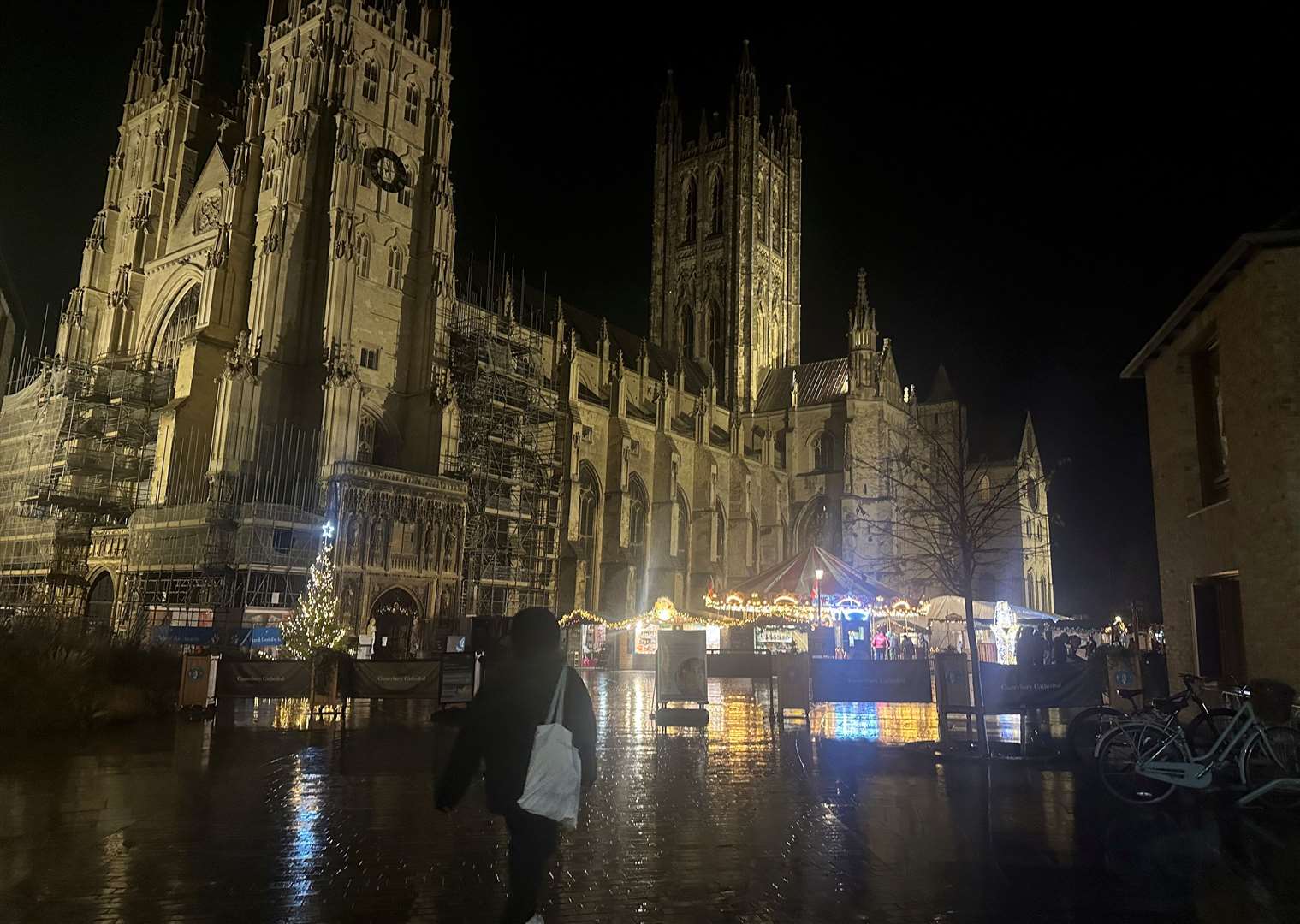 Canterbury Cathedral Christmas market has returned after more than 200 years