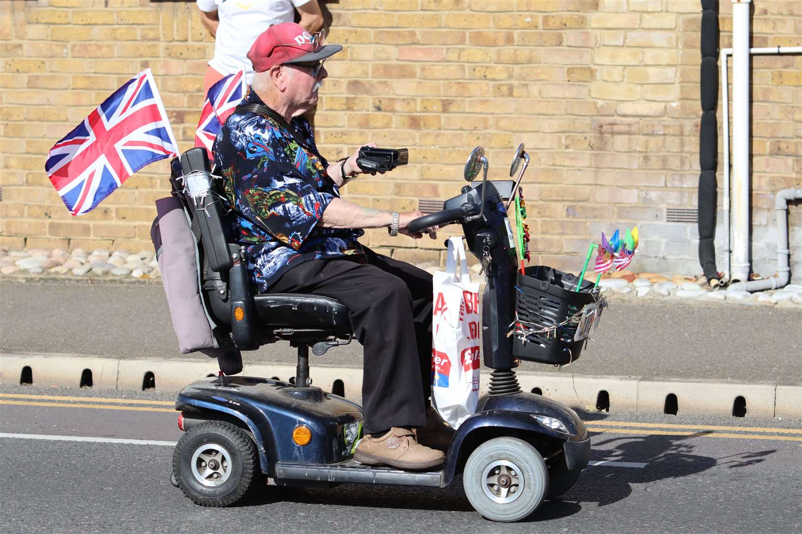 Decorated mobility scooters took to the streets for the Sheppey summer carnival in Sheerness on Saturday