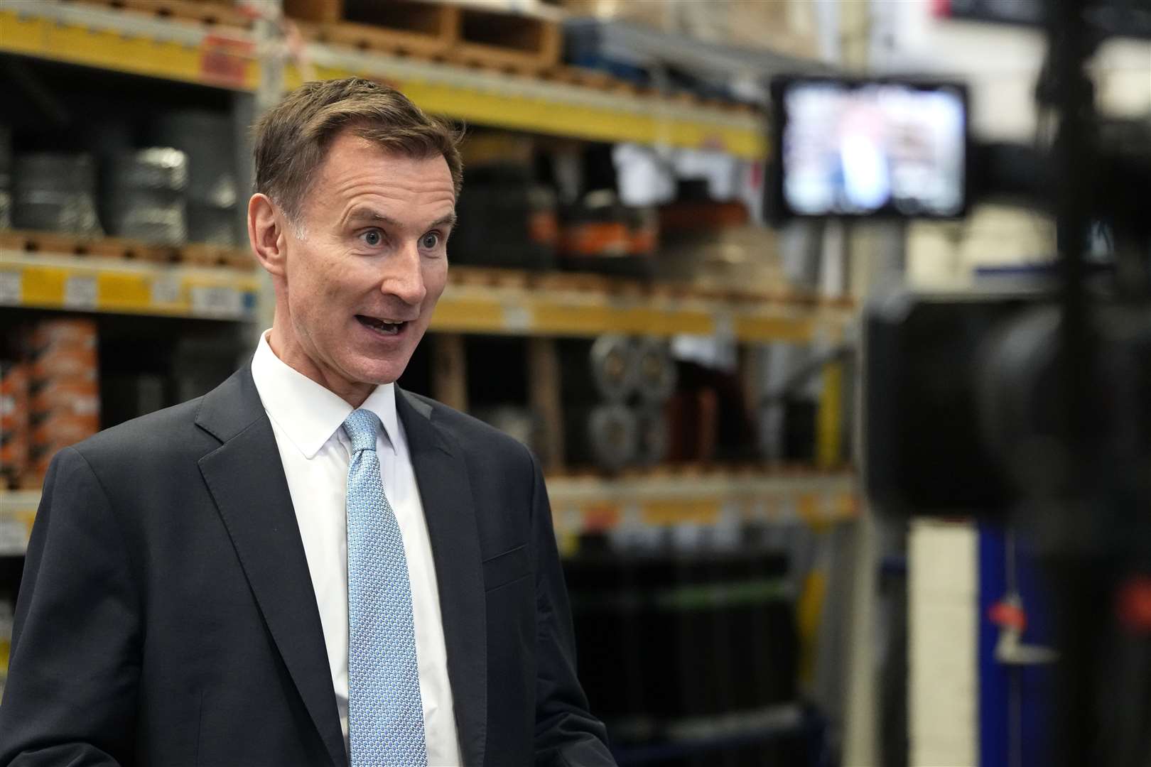 Chancellor Jeremy Hunt said he would prioritise schemes that would make annual savings within the next five years (Kirsty Wigglesworth/PA)