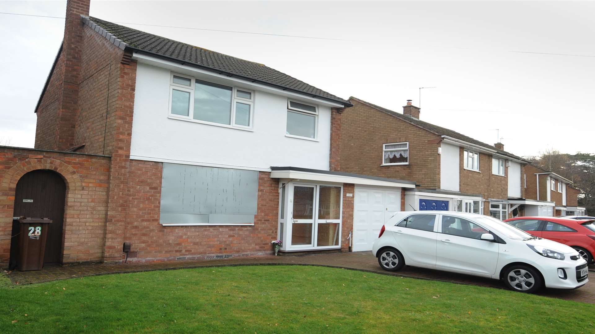 The Ordinans' home in Mill Green, Wolverhampton. Picture courtesy of Express & Star, Wolverhampton.