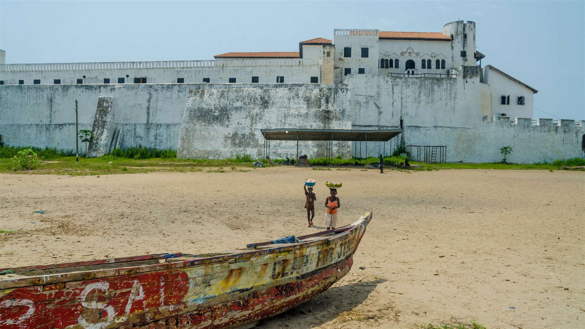 The Elmina Castle in Ghana is the oldest European building in existence south of the Sahara. Picture: Alamy/PA