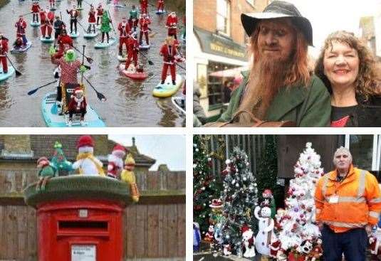 Kent's Christmas quirks from knitted angels to the Boxing Day dip