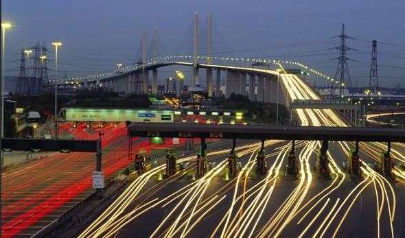 Overnight closures will be in place on the Dartford Crossing