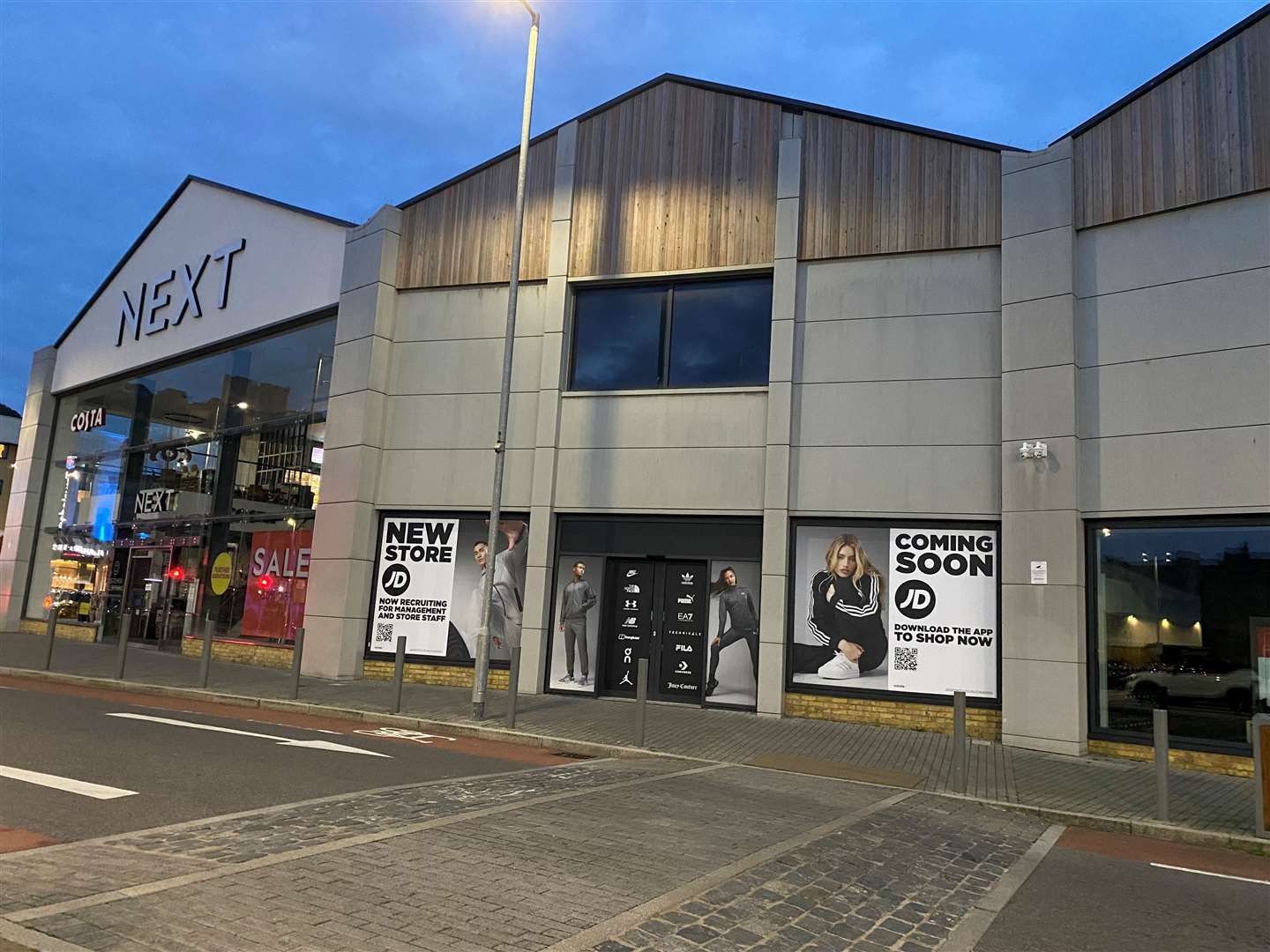 JD Sports is set to move into St James' retail centre in Dover next month