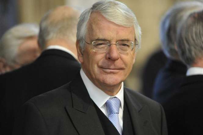 Former Prime Minister John Major