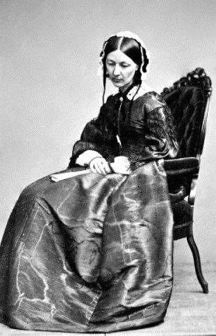 Florence Nightingale, at around the time she was organising the medical school at Fort Pitt. Picture: Wikipedia