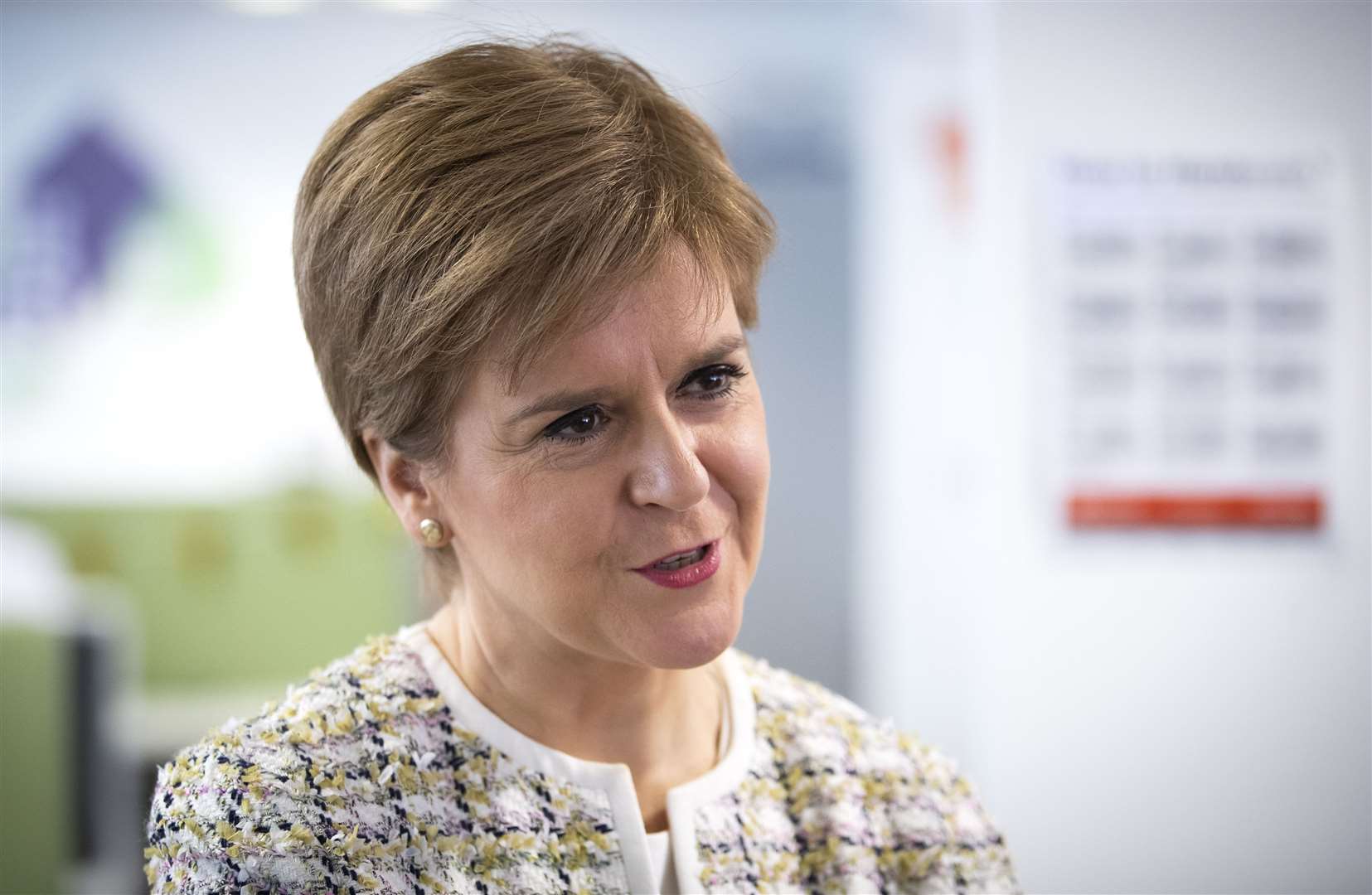 First Minister Nicola Sturgeon said it will be essential for people to follow guidance when restrictions are eased (Jane Barlow/PA)