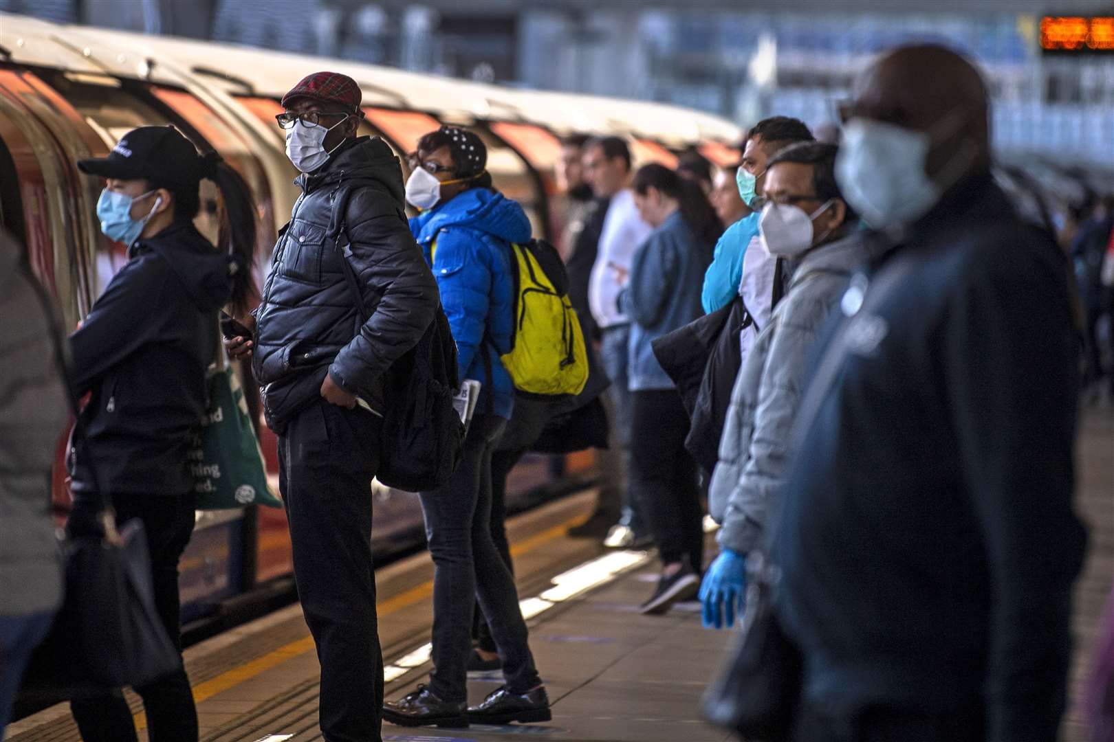 People will be able to make non-essential journeys on public transport (Victoria Jones/PA)